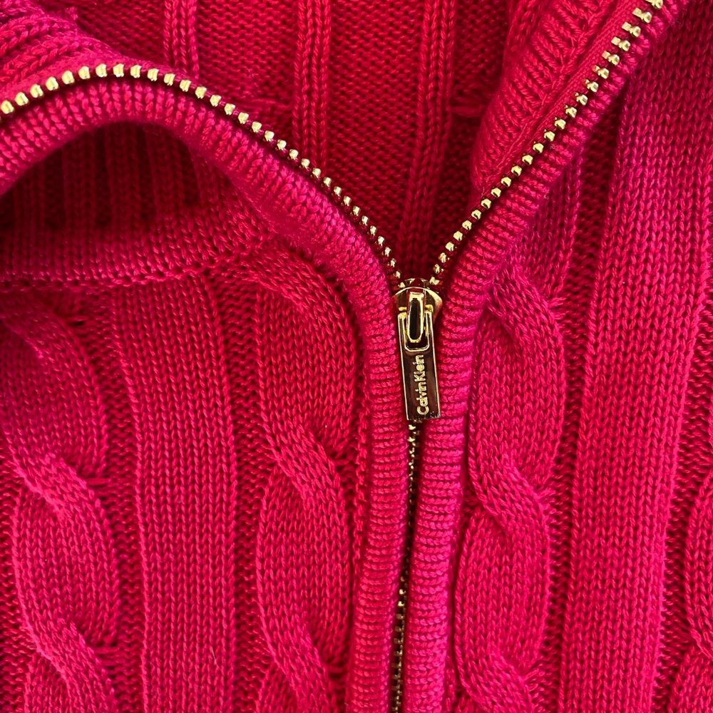 Calvin Klein Pink Sweater Dress - Picture 9 of 13
